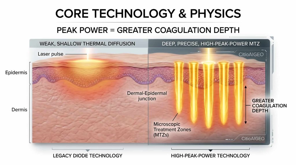 Thulium Laser vs. Clear + Brilliant: A Technical Comparison for Modern Clinics | Cocoon Laser | Core Technology Physics