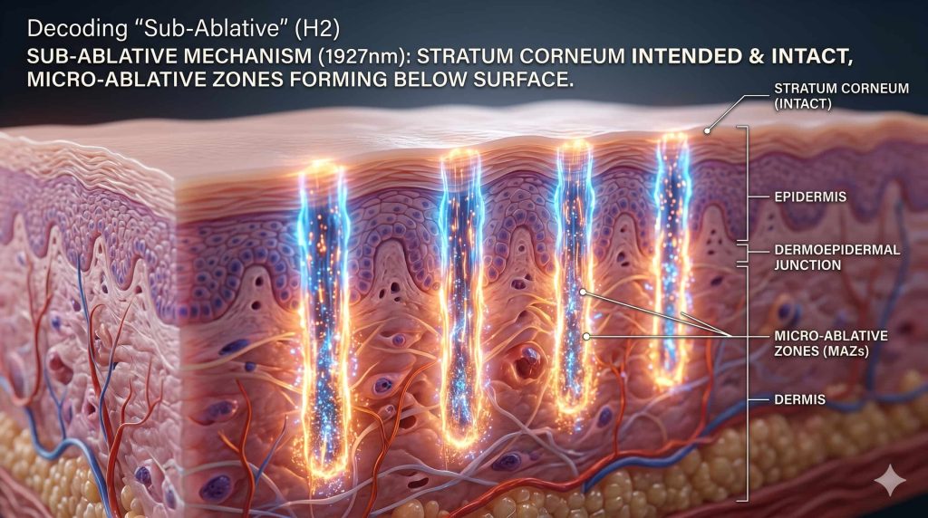 The Science of 1927nm: Why Thulium Laser is the "Sub-Ablative" Gold Standard | Cocoon Laser | Decoding Sub Ablative 1