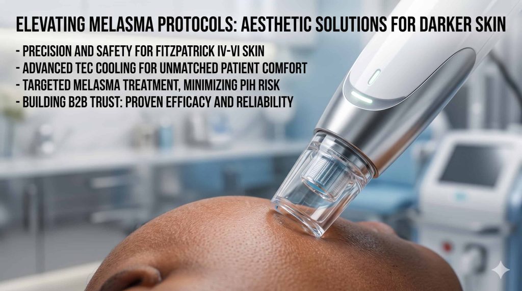 Addressing Melasma: Why the 1927nm Wavelength is Safer for Pigmentation in Skin Types IV-VI | Cocoon Laser | Elevating Melasma Protocols