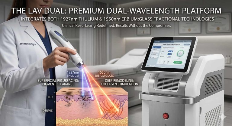 The 2026 Medspa Blueprint: Maximizing Clinical ROI with the Lav Dual 1927nm + 1550nm Non-Ablative Fractional Laser