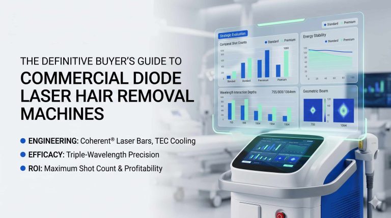 The Definitive Buyer’s Guide to Commercial Diode Laser Hair Removal Machines: Engineering, Efficacy, and ROI