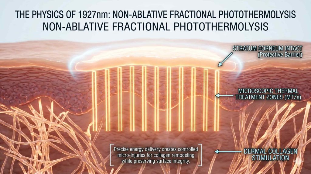 The "Baby Face" Effect: How 1927nm Thulium Lasers Revolutionized Non-Ablative Skin Resurfacing | Cocoon Laser | The Physics of 1927nm 1