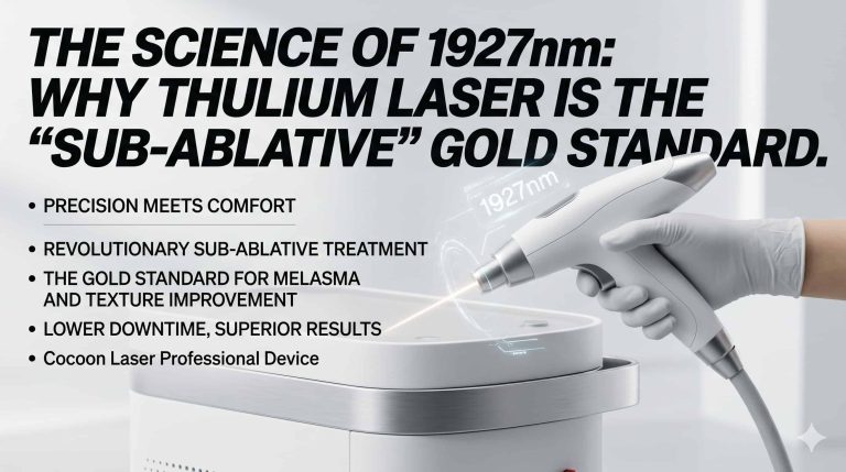 The Science of 1927nm: Why Thulium Laser is the “Sub-Ablative” Gold Standard