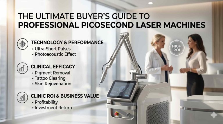 The Ultimate Buyer’s Guide to Professional Picosecond Laser Machines: Technology, Efficacy, and Clinic ROI