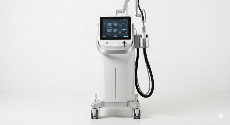 Professional Fractional Laser Machine, 2940nm & 10600nm CO2, Skin Resurfacing & Scar Removal, Painless Fractional CO2 Laser System