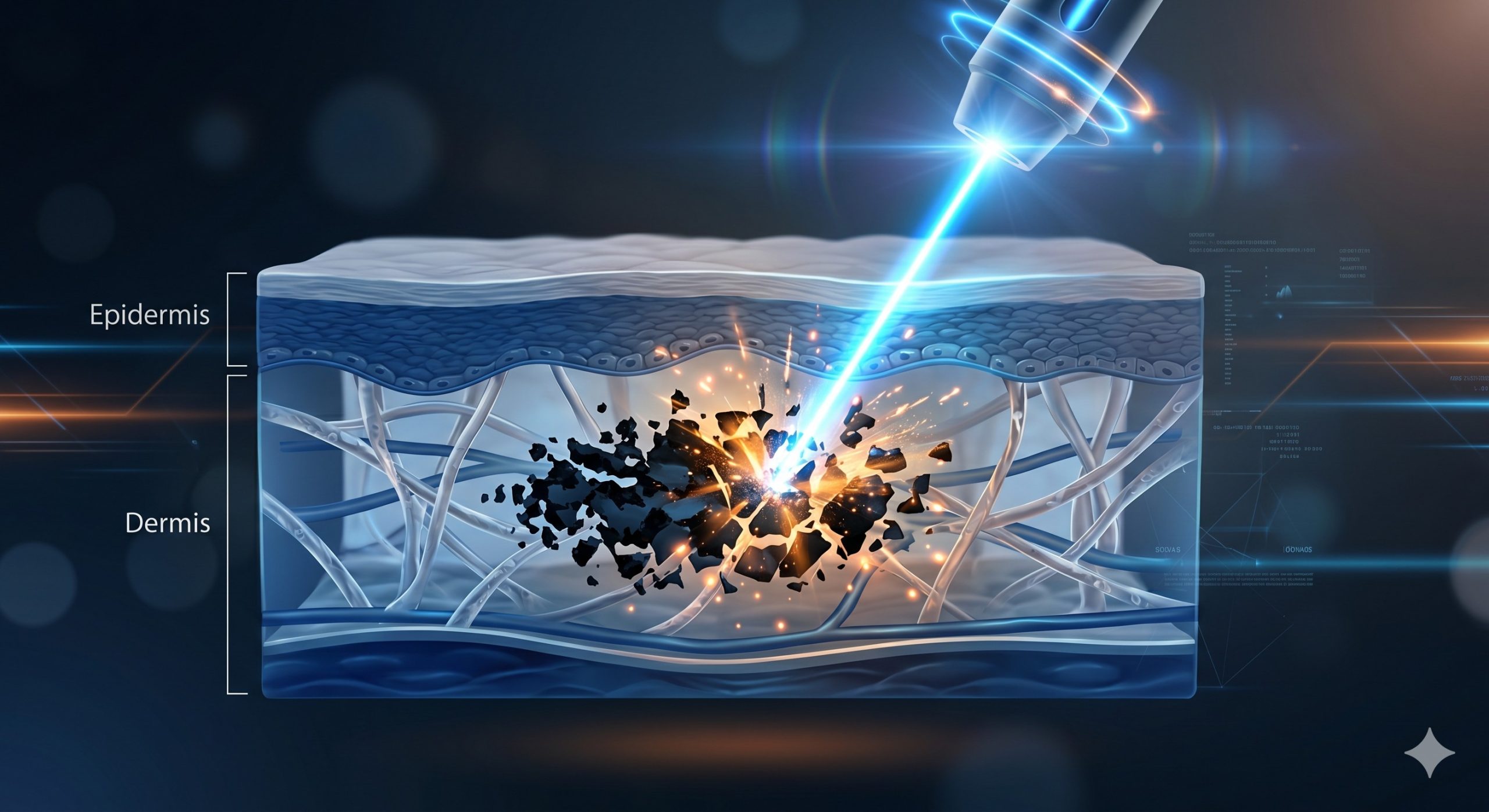 QPeak Pro Q-Switched Laser: 1064/532nm ND:YAG, Painless Pico-Like Speed, High ROI for Clinics scenario 3