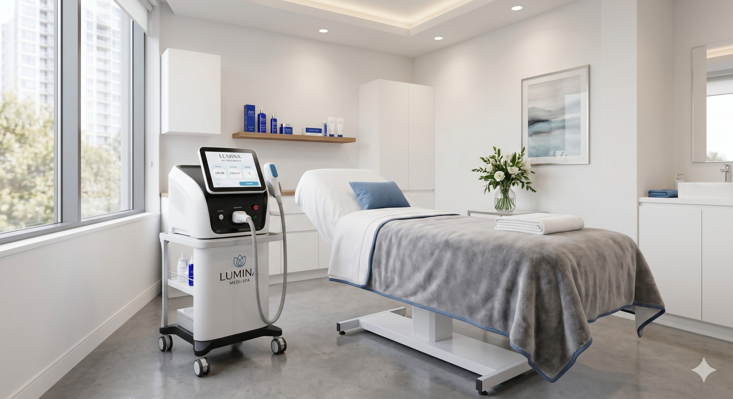 Professional IPL Beauty Machine, 500-1200nm Broad Spectrum, Sapphire ICE Cooling for Permanent Hair Removal & Skin Rejuvenation scenario 2