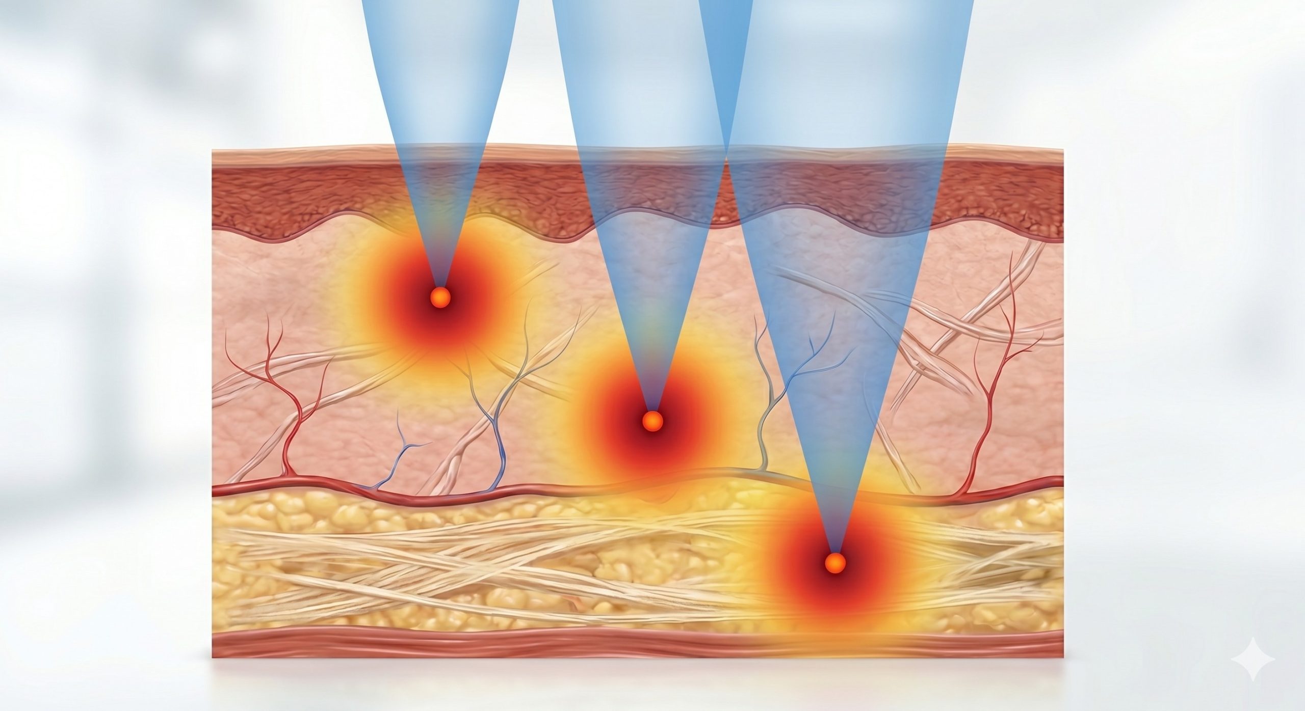 Professional HIFU Machine For Face Lifting & Body Sculpting, 4MHz/7MHz/10MHz Dual-Intensity Technology with Linear & Dot Cartridges scenario 1