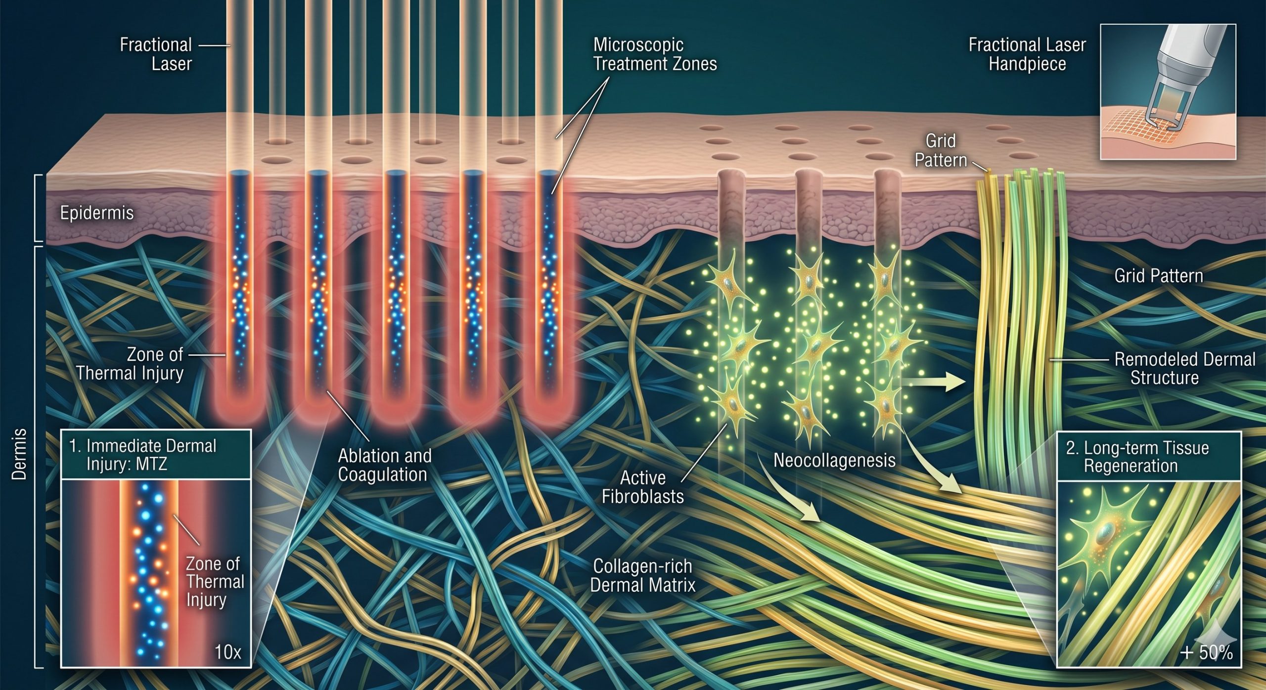Professional Fractional Laser Machine, 2940nm & 10600nm CO2, Skin Resurfacing & Scar Removal, Painless Fractional CO2 Laser System scenario 3