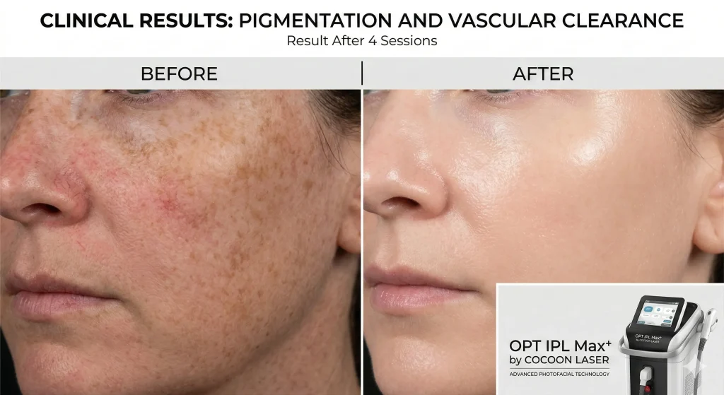 The 2026 Ultimate Guide to Advanced IPL Technology: Why the OPT IPL Max+ is the Ultimate Medspa Multi-Tool 2 The 2026 Ultimate Guide to Advanced IPL Technology: Why the OPT IPL Max+ is the Ultimate Medspa Multi-Tool | Cocoon Laser | img1