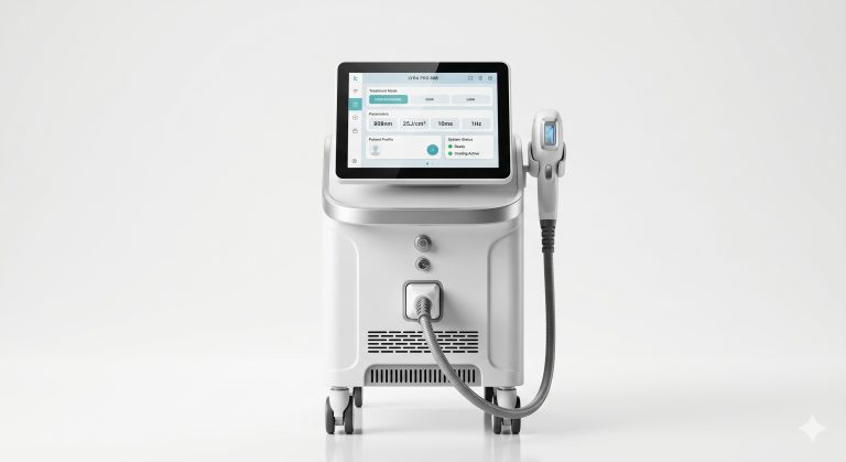 Professional 808nm Diode Laser Machine, Triple Wavelength, Painless ICE Cooling for Permanent Hair Removal