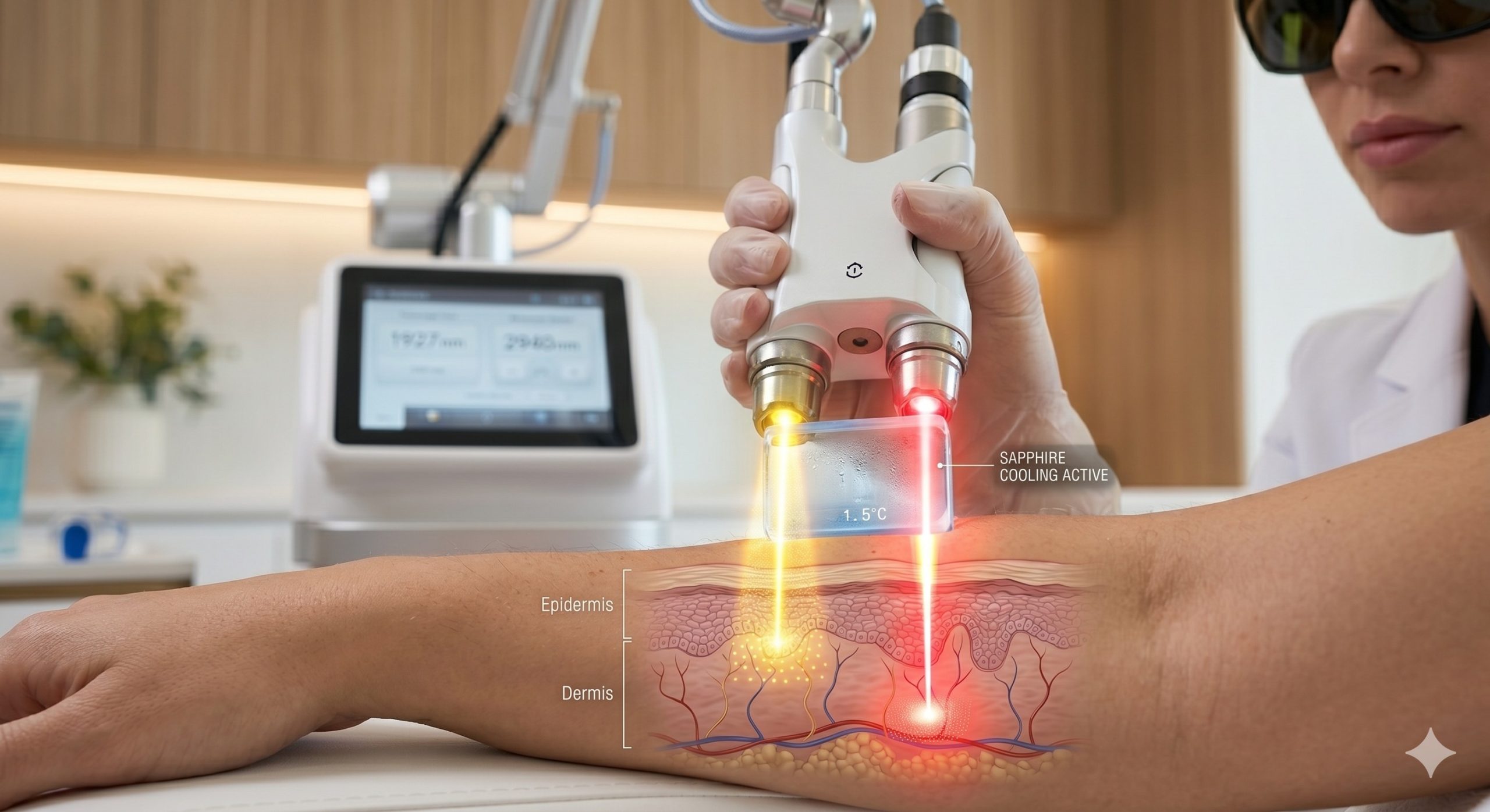 Thulium laser vs erbium laser for skin resurfacing: A Dermatologist’s Guide to Wavelengths, Spot Sizes, Fluence, and Tissue Interaction 3 Thulium laser vs erbium laser for skin resurfacing: A Dermatologist’s Guide to Wavelengths, Spot Sizes, Fluence, and Tissue Interaction details