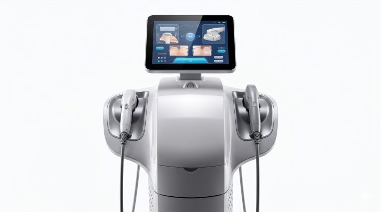 Professional 360 HIFU Machine, 4.0MHz & 7.0MHz Dual-Frequency, Micro-focus Ultrasound for Face Lift & Body Contouring