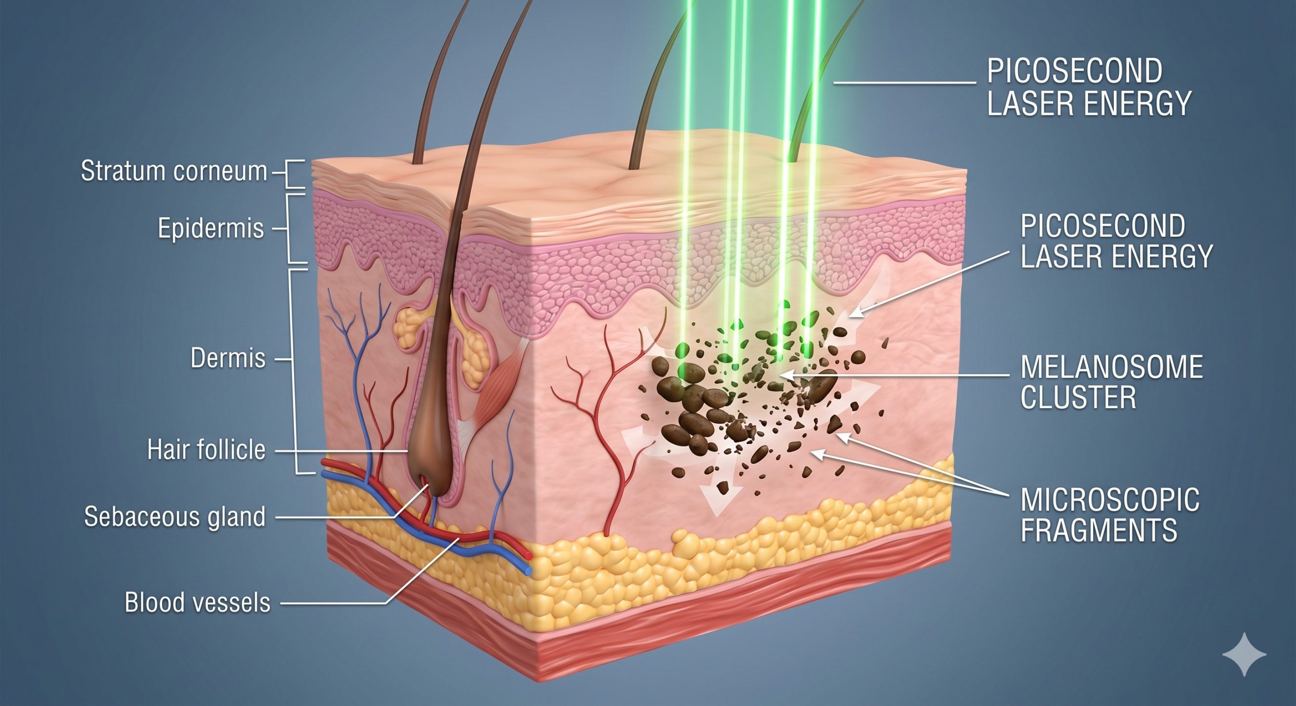 Professional Pico Laser for Pigmentation: 450ps & 2ns Dual Pulse, Painless ICE Cooling, High-ROI Clinical Workstation scenario 2