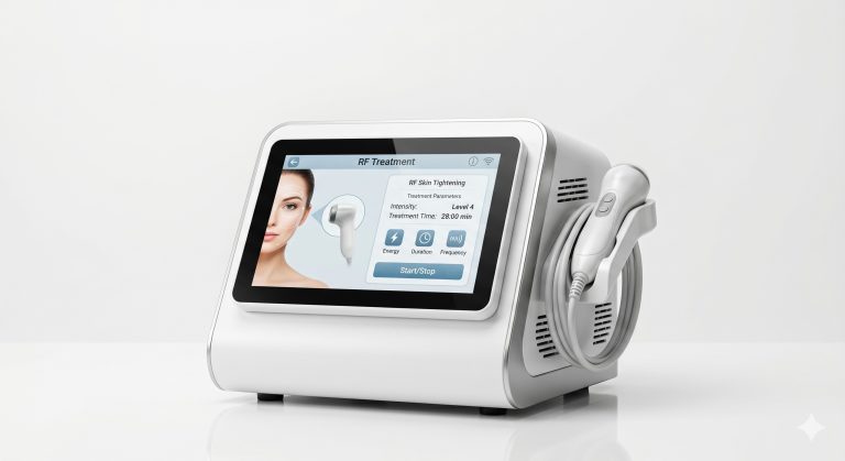 Monopolar RF Skin Tightening Machine | High-Power Facial & Body Contouring | 2-Year Warranty & Global Fast Shipping