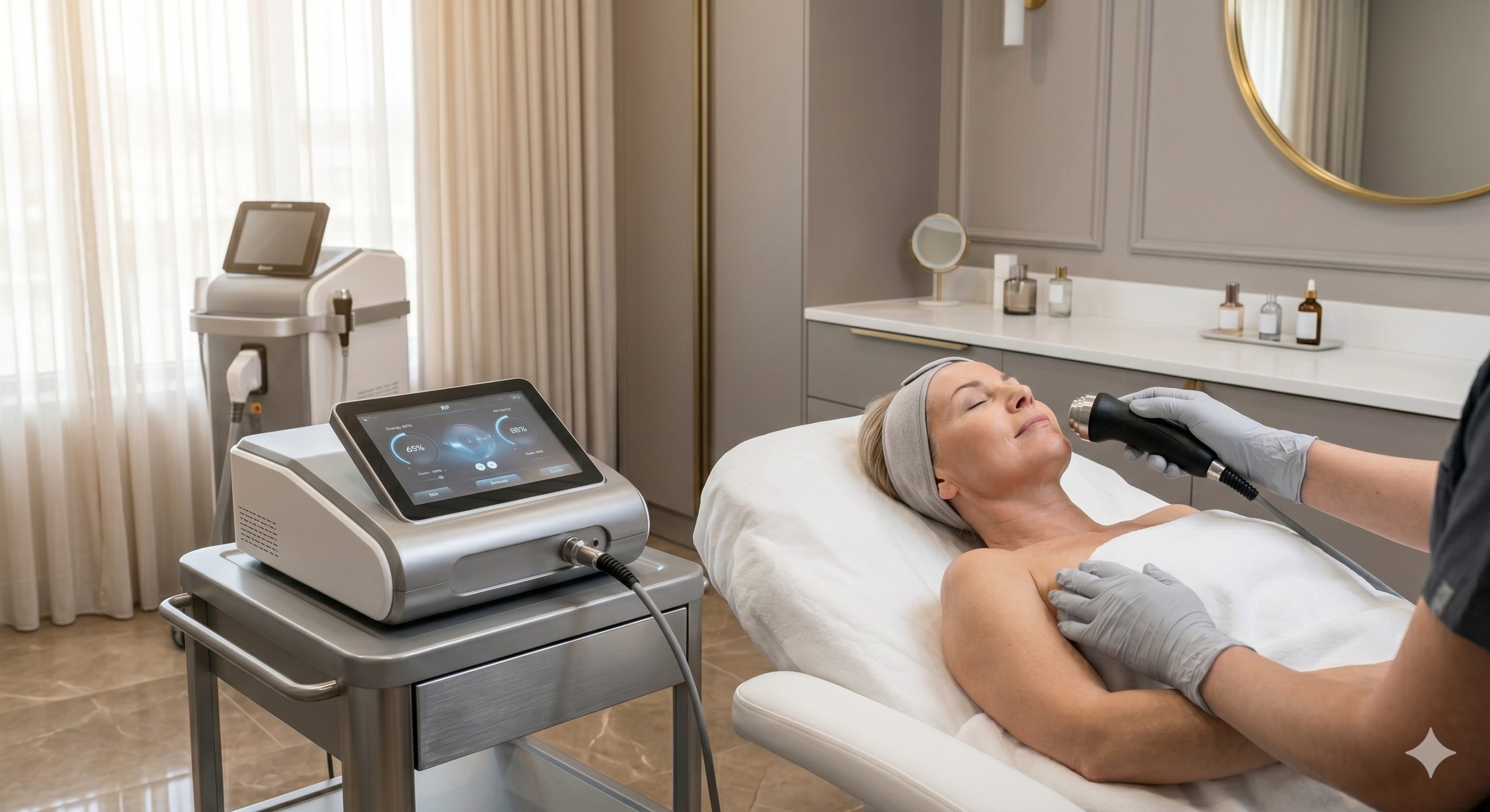 Monopolar RF Skin Tightening Machine | High-Power Facial & Body Contouring | 2-Year Warranty & Global Fast Shipping 3 Monopolar RF Skin Tightening Machine | High-Power Facial & Body Contouring | 2-Year Warranty & Global Fast Shipping scenario 2