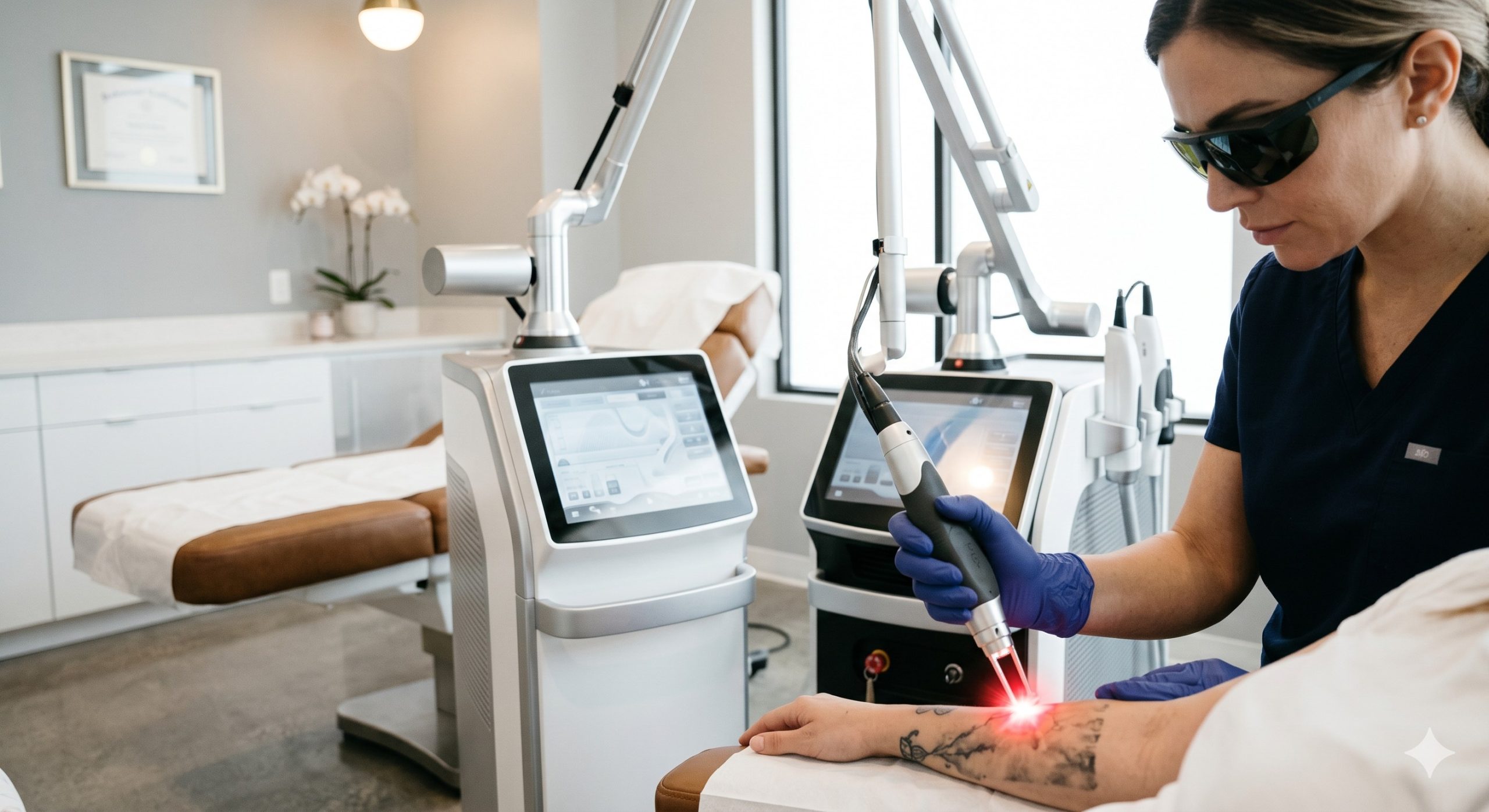 Ultimate Clinic Guide to Laser Tattoo Removal Machine: Deep Dive on Wavelengths, Fluence & ROI (2026) | Cocoon Laser | image c2e50e4c scaled