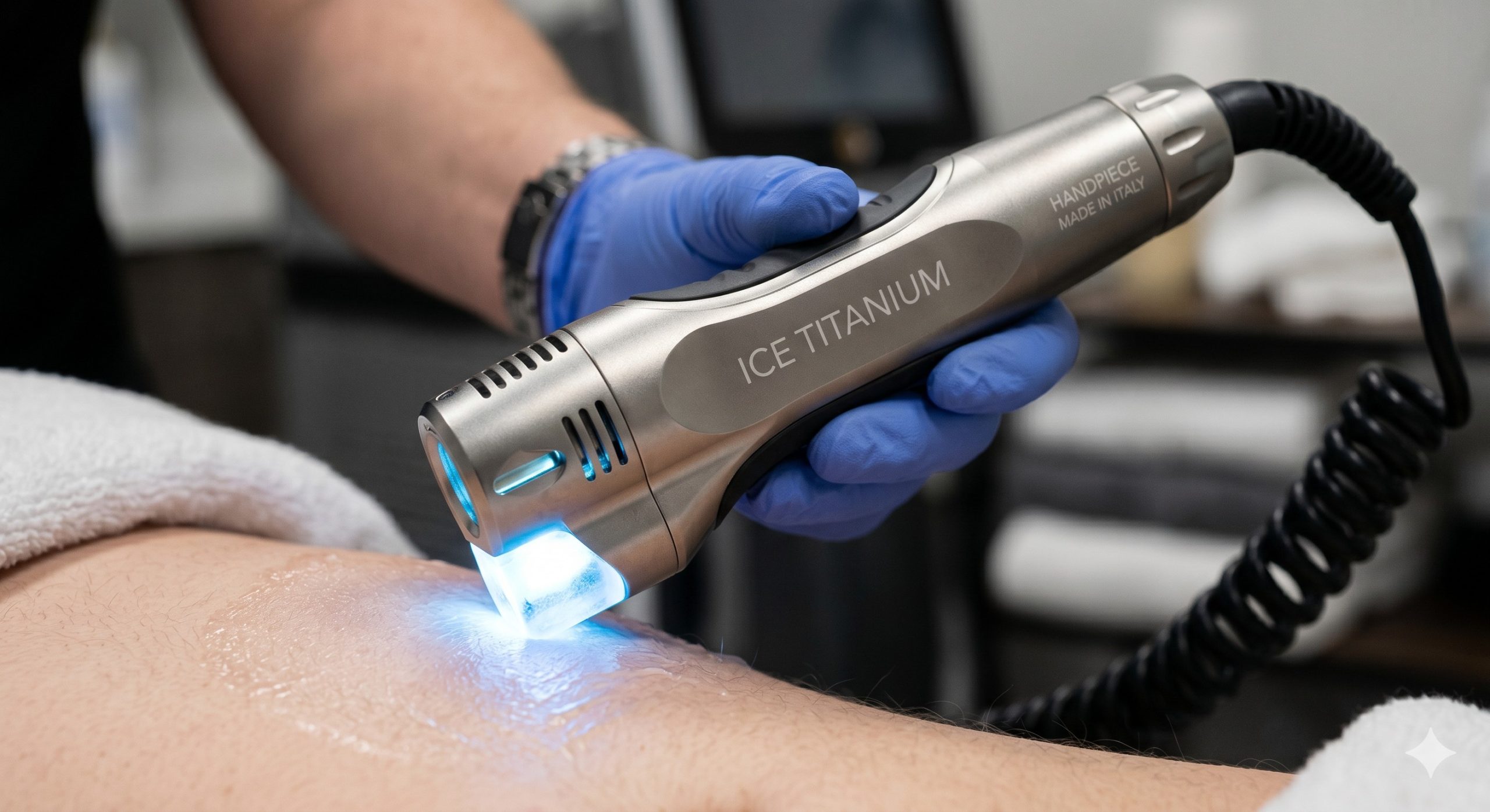 Professional Ice Titanium Laser Hair Removal Console, 3-Wavelength 808nm Diode Laser System, Painless Ice Cooling & Permanent Results scenario 1