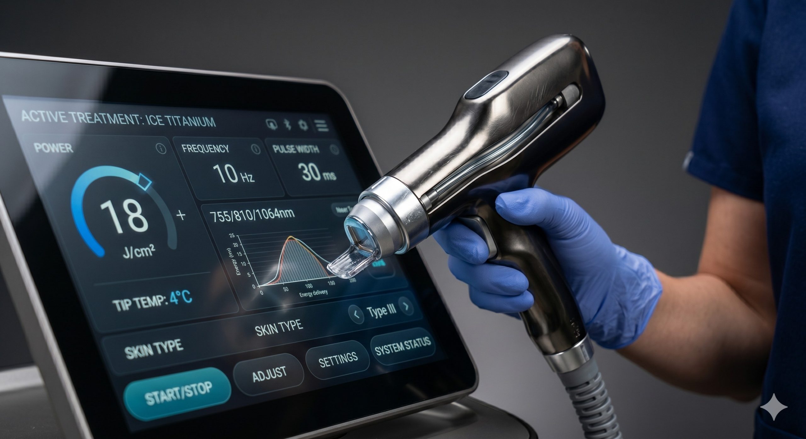 Ice Titanium Laser Hair Removal Console - Official Clinical Overview & Datasheet 6 Ice Titanium Laser Hair Removal Console - Official Clinical Overview & Datasheet details