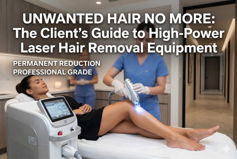 Unwanted Hair No More: The Client’s Guide to High-Power Laser Hair Removal Equipment