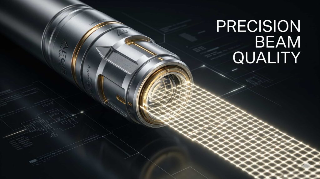 Erasing the Past: Real Results from an Acne Scar Removal Laser Manufacturer 2 Erasing the Past: Real Results from an Acne Scar Removal Laser Manufacturer | Cocoon Laser | In article Image 2 Manufacturer Beam Quality