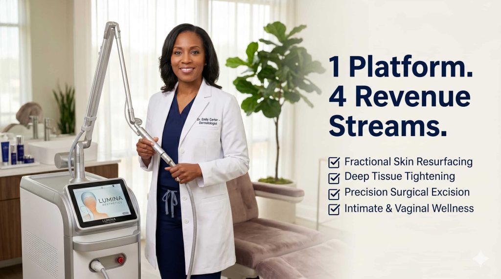 What is a 4D CO2 Laser? Demystifying the 4D Fractional CO2 Laser for Clinics 2 What is a 4D CO2 Laser? Demystifying the 4D Fractional CO2 Laser for Clinics | Cocoon Laser | One Workstation Multiple Revenue Streams