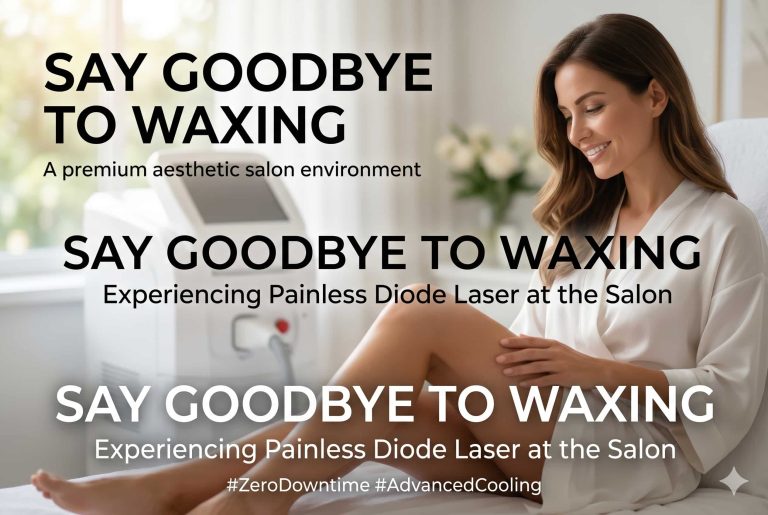Say Goodbye to Waxing: Experiencing the Painless Diode Laser Machine for Salons