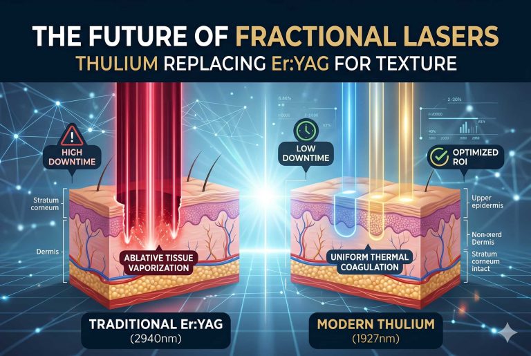 The Future of Fractional Lasers: Why Thulium is Replacing Traditional Er:YAG for Surface Texture
