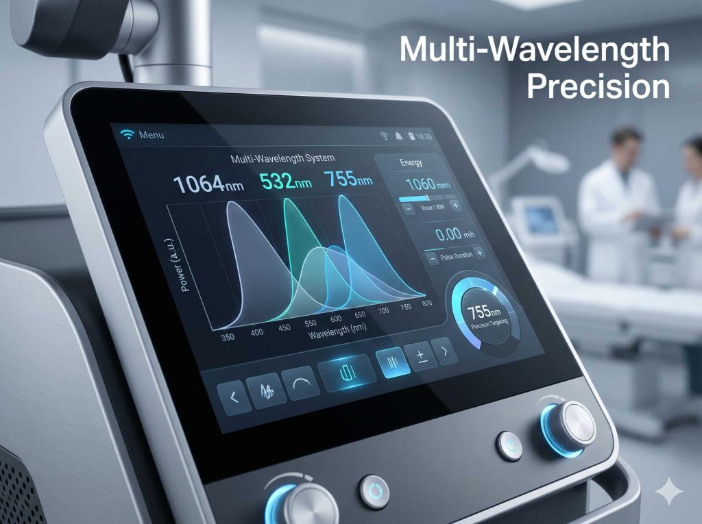 Colored Tattoos Demystified: How Advanced Pico Laser Technology Removes Complex Pigments 2 Colored Tattoos Demystified: How Advanced Pico Laser Technology Removes Complex Pigments | Cocoon Laser | Wavelength Matching