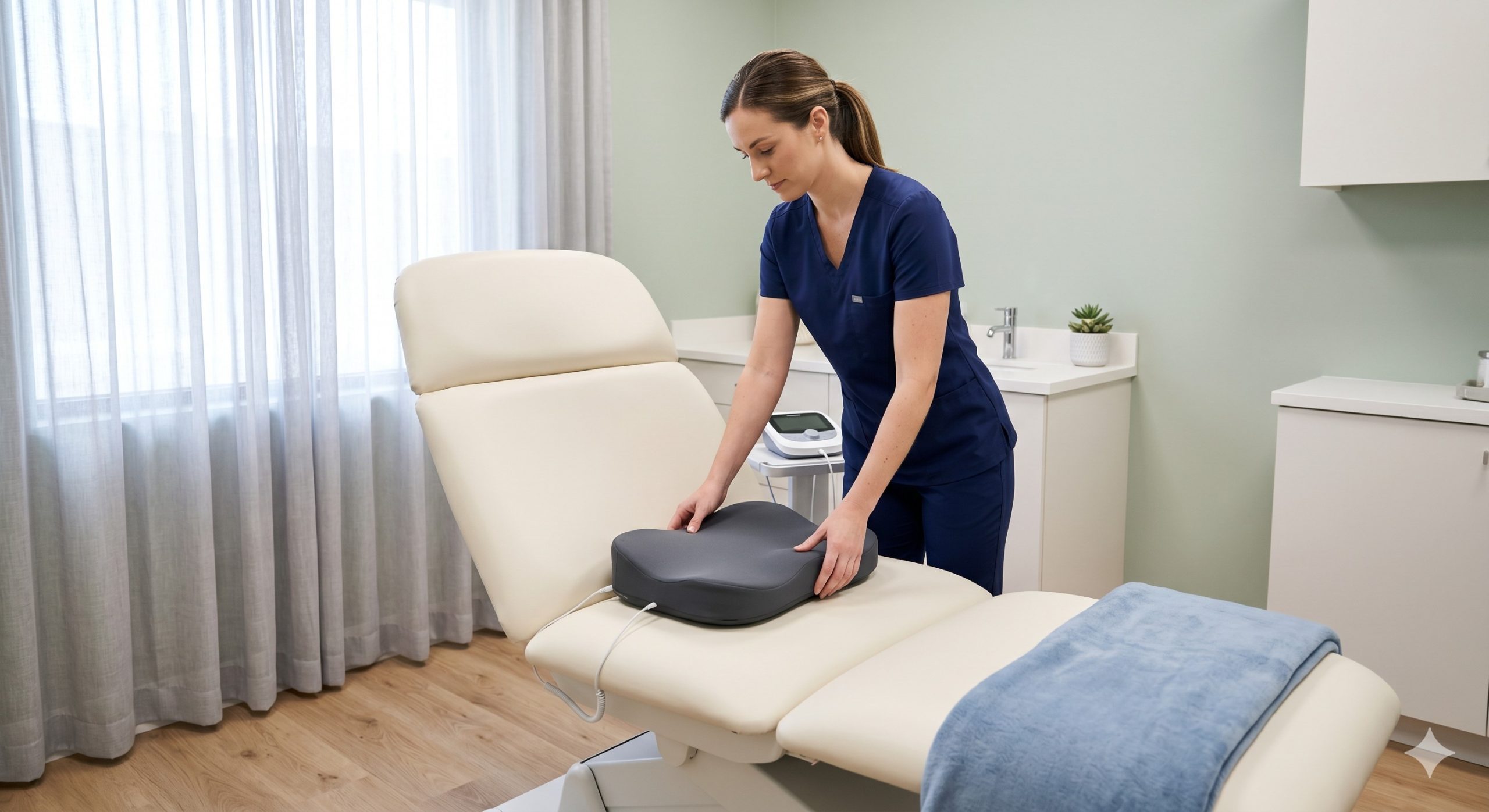 Professional Pelvic Floor Muscle Stimulation Cushion: EMG Biofeedback & Bilateral Channel | Factory Price scenario 2