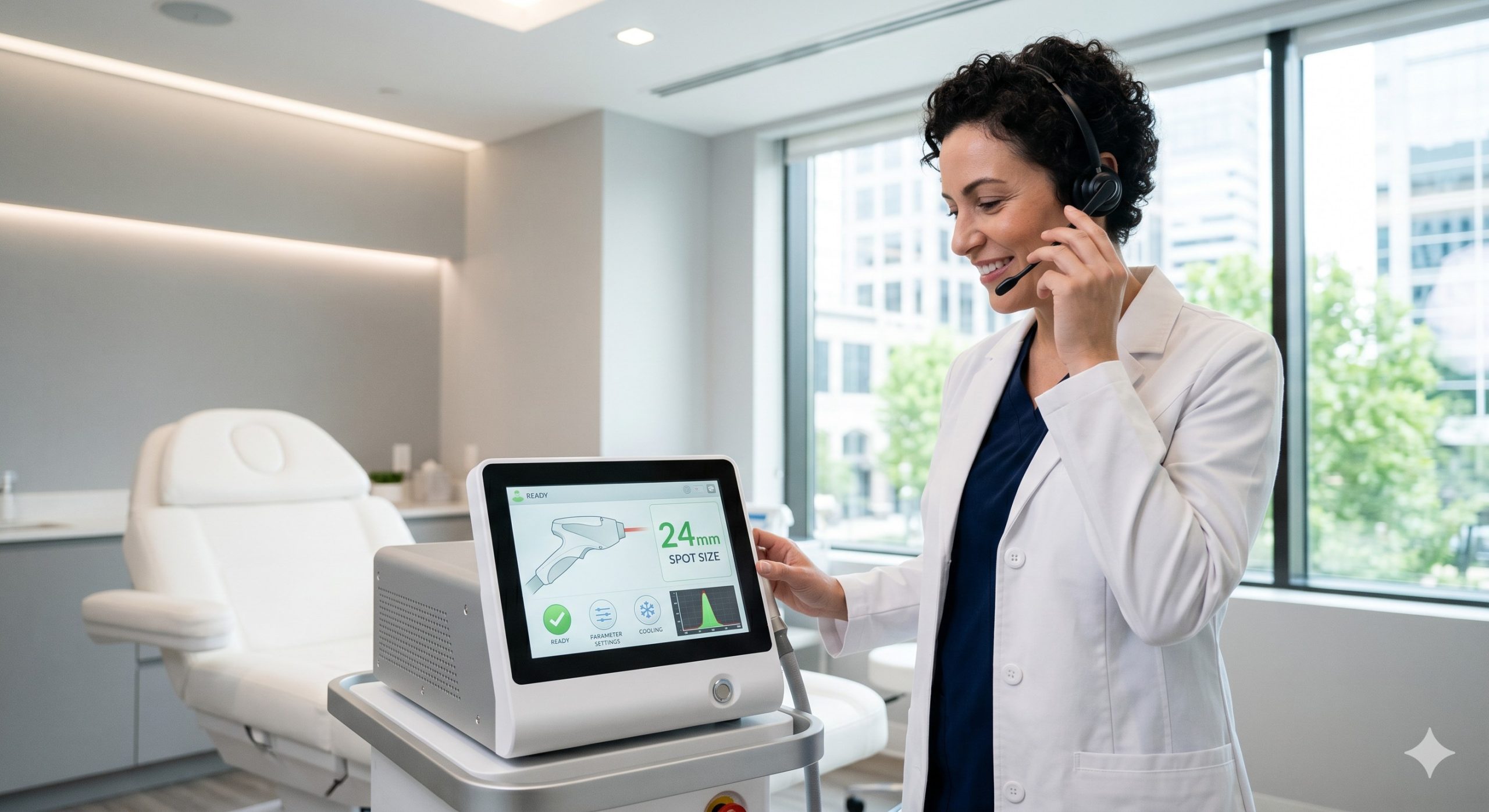Hardware & Engineering FAQ: Wavelengths, Spot Sizes, and Energy of Diode Lasers for Hair Removal 2 Hardware & Engineering FAQ: Wavelengths, Spot Sizes, and Energy of Diode Lasers for Hair Removal details