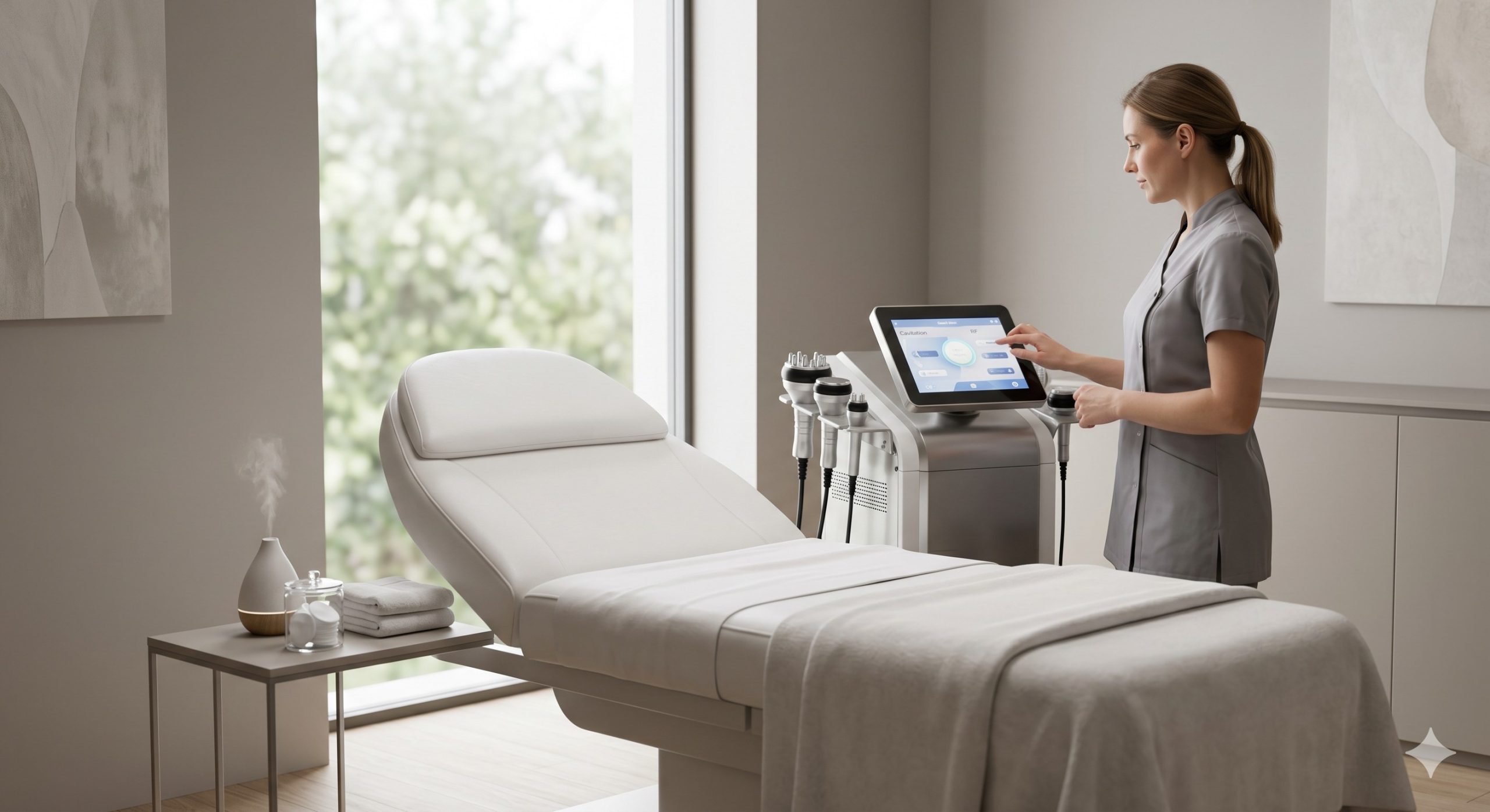 Ready to Ship: 80K Cavitation Vacuum RF Machine | 2-Year Warranty & Free Clinical Training scenario 2