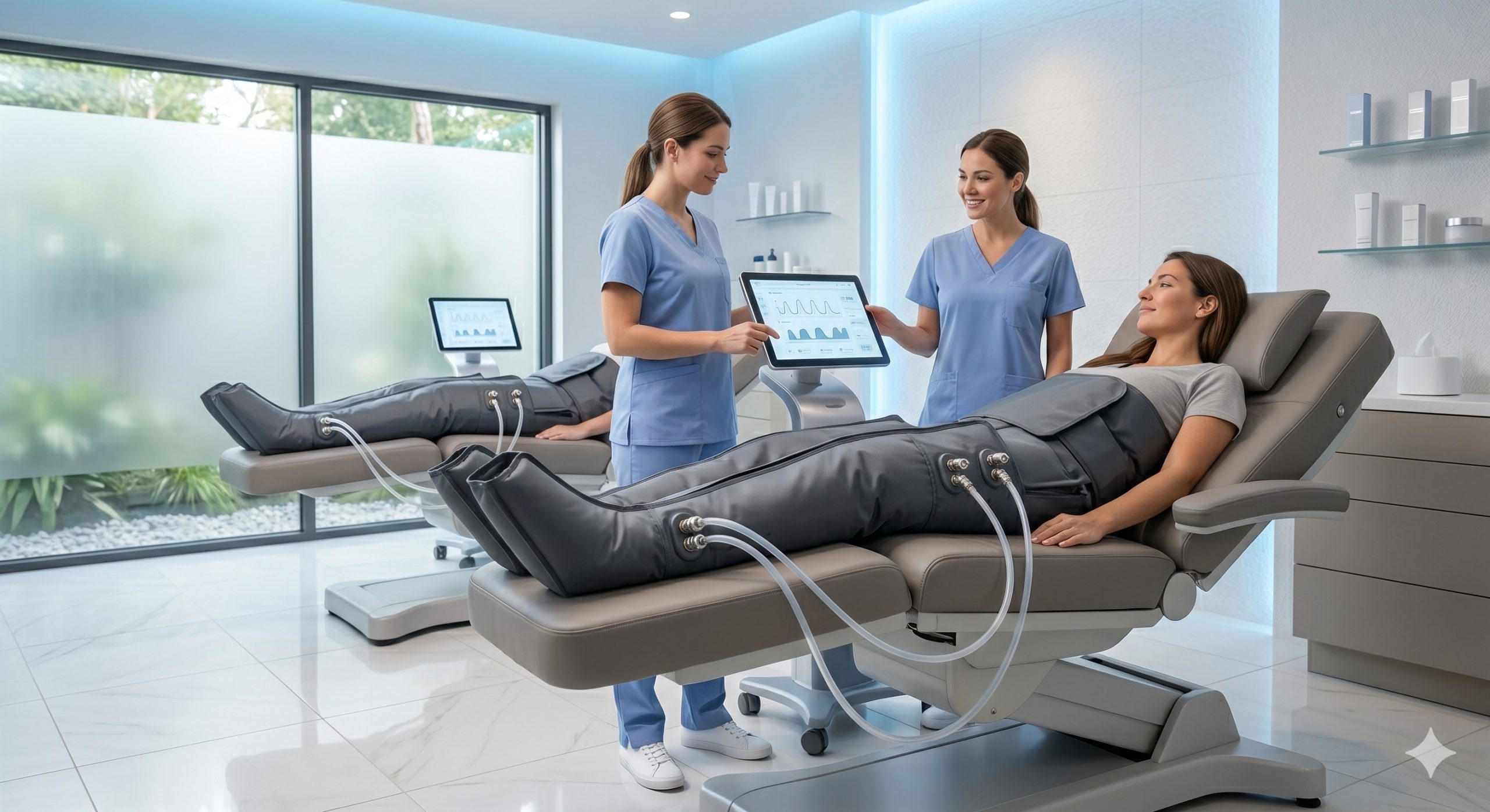 Buy Pressotherapy Lymphatic Drainage Machine | Premium OEM Aesthetic Equipment | Global Fast Shipping 3 Buy Pressotherapy Lymphatic Drainage Machine | Premium OEM Aesthetic Equipment | Global Fast Shipping scenario 2