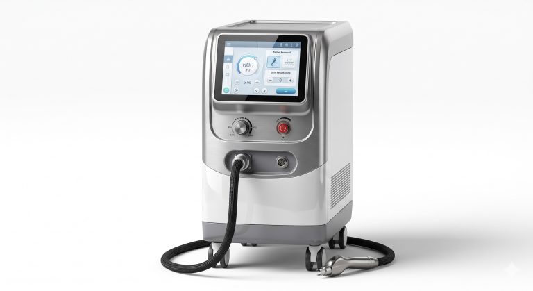 Professional Q-Switch Nd:YAG Laser Machine: Triple Wavelength & ICE Cooling System – Factory Price