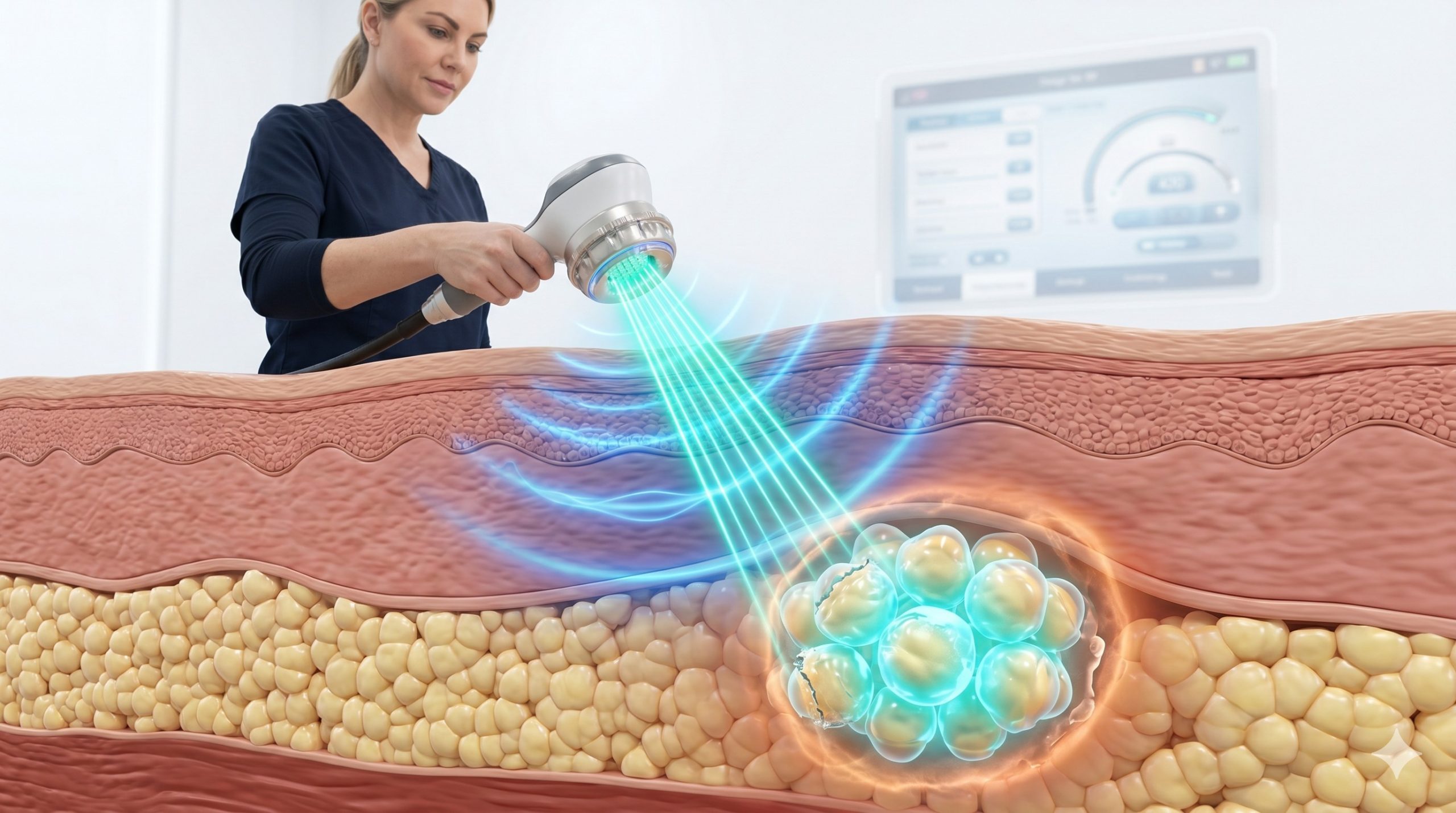 Ready to Ship: RF Cavitation Lipo Laser 6-in-1 Platform Clinical Device | 2-Year Warranty & Free Training 4 Ready to Ship: RF Cavitation Lipo Laser 6-in-1 Platform Clinical Device | 2-Year Warranty & Free Training scenario 3