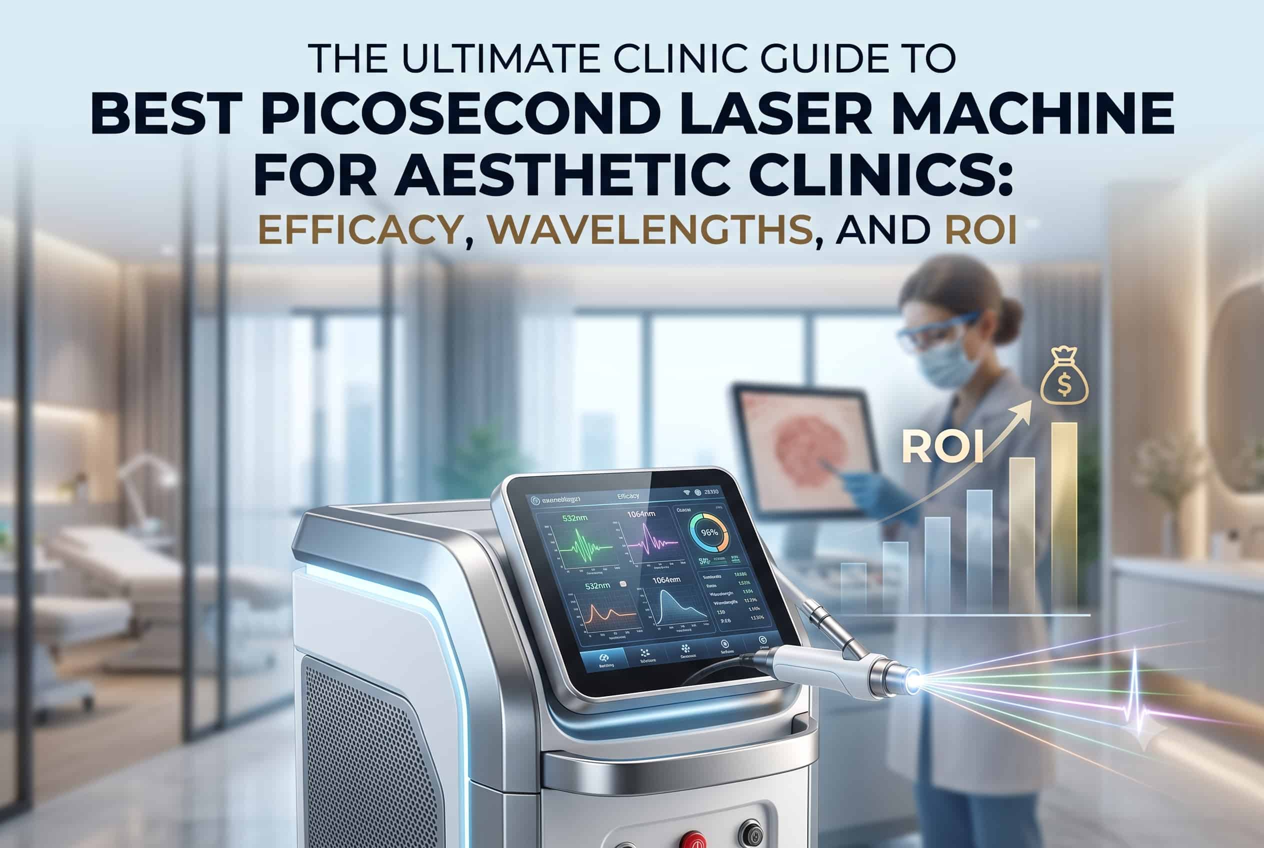 The Ultimate Clinic Guide to best picosecond laser machine for aesthetic clinics: Efficacy, Wavelengths, and ROI | Cocoon Laser | Gemini Generated Image yatd8pyatd8pyatd