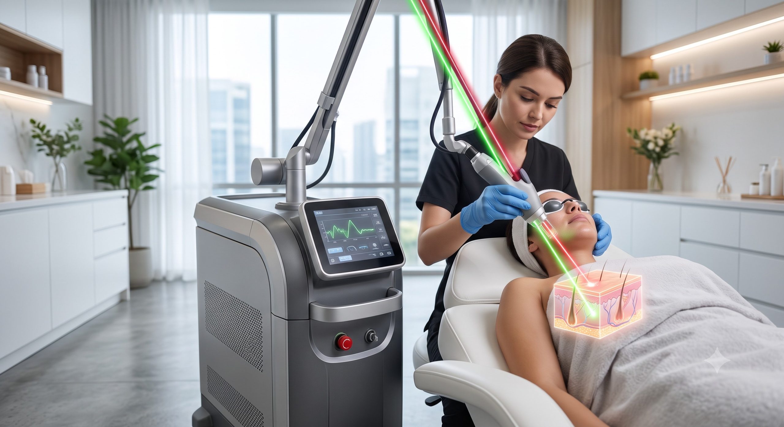 The Ultimate Clinic Guide to Q-Switch 1064nm and 532nm Wavelength Clinical Uses: Efficacy, Wavelengths, and ROI 2 The Ultimate Clinic Guide to Q-Switch 1064nm and 532nm Wavelength Clinical Uses: Efficacy, Wavelengths, and ROI details