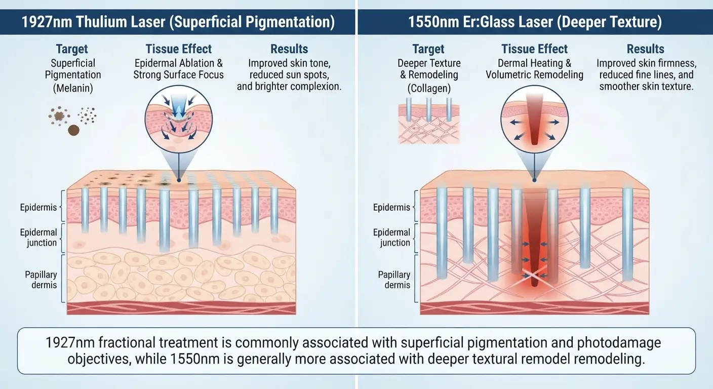 Laser a 1927 nm vs 1550 nm: qual è la differenza? | Cocoon Laser | Risultati del laser a 1927 nm vs 1550 nm