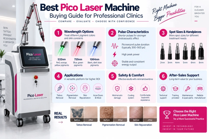 Best pico laser machine buying guide for professional clinics