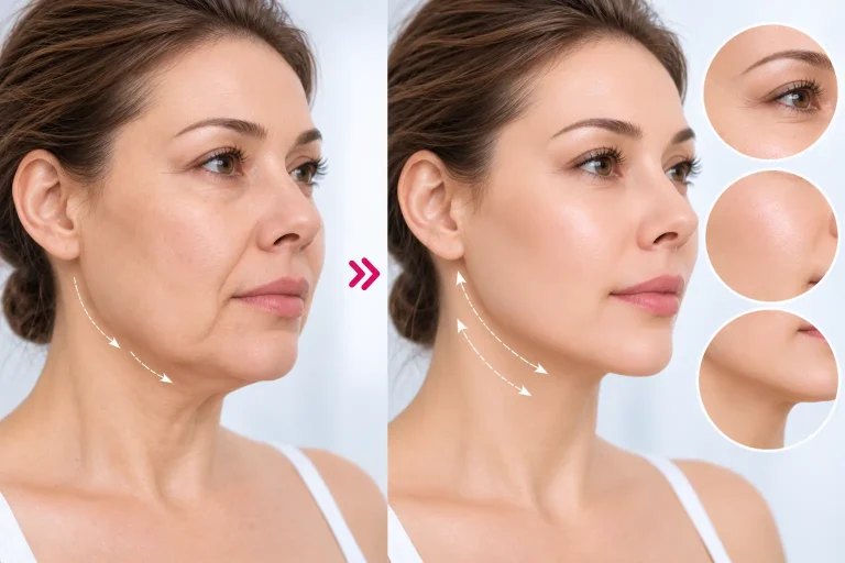 HIFU Before and After: Face, Jawline Results & Timeline