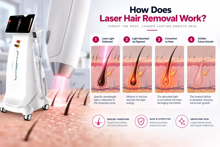 How Does Laser Hair Removal Work? Science & Process Explained