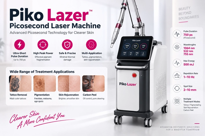 Piko Lazer professional picosecond laser machine technology